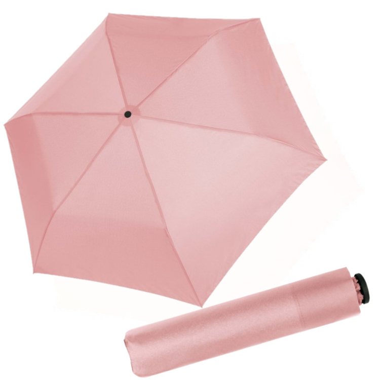Kép DOPPLER Zero 99 Rose Shadow női összecsukható esernyő rózsaszínű