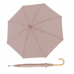 Kép DOPPLER NATURE LONG Gentle Rose - női ECO esernyő rózsaszín
