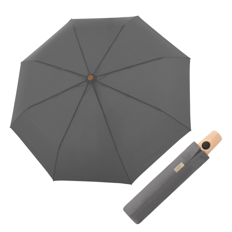 Kép DOPPLER NATURE MAGIC pala szürke FSC(R) - ECO esernyő antracit