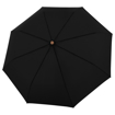 Kép DOPPLER NATURE MAGIC Simple Black FSC(R) - női ECO esernyő fekete színben