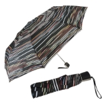 Kép DOPPLER Mini Fiber Desert Colorfull - női összecsukható esernyő fekete színben