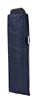 Kép DOPPLER Carbonsteel Mini Slim Chic - női összecsukható esernyő kék