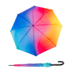 Kép KNIRPS A.760 STICK AUTOMATIC Rainbow - elegáns csupasz esernyő