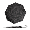 Kép KNIRPS A.760 STICK AUTOMATIC Zebra Fekete - Elegáns csupasz kidobóernyő esernyő