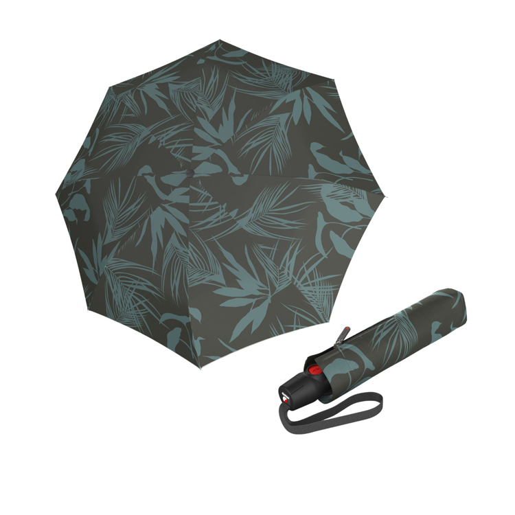 Kép KNIRPS T.200 Medium Duomatic Botany olive - elegáns, teljesen automatikus esernyő