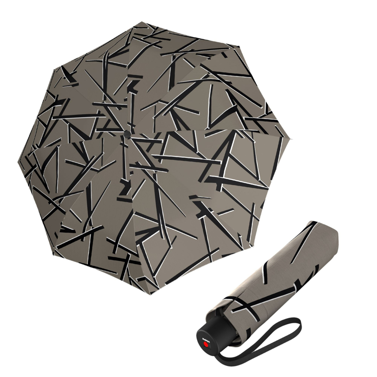 Kép KNIRPS A.050 MEDIUM Kombat homok - elegáns női összecsukható esernyő