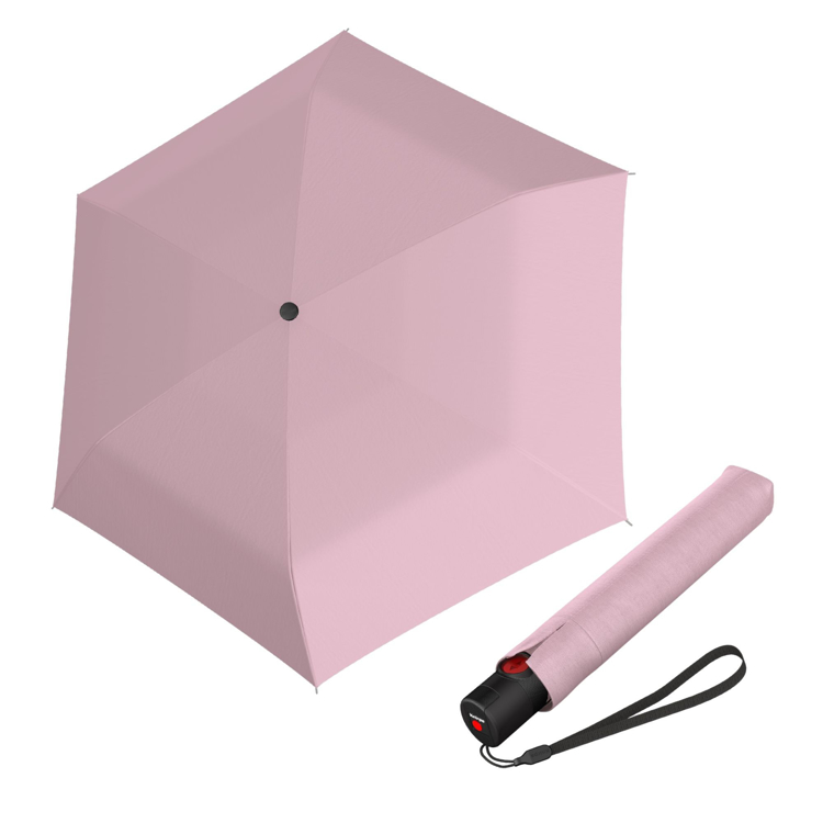 Kép KNIRPS U.200 Duomatic rose - elegáns női teljesen automata esernyő rózsaszínben