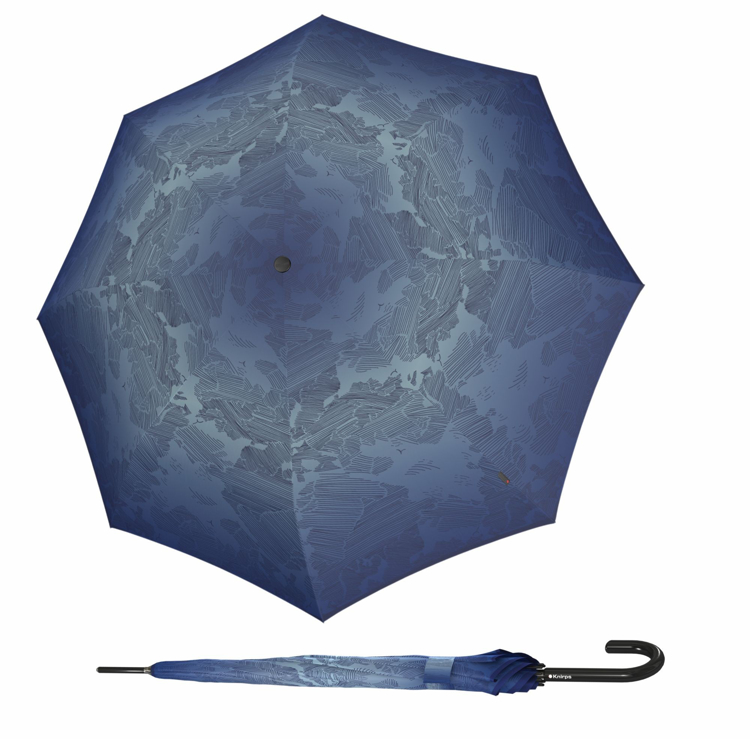 Kép KNIRPS T.760 Miracle sky ecorepe - elegáns csupasz ernyő kék színben