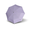 Kép KNIRPS A.760 Stick Automatic Dot Art Lavender - Elegáns csupasz kidobó esernyő lila