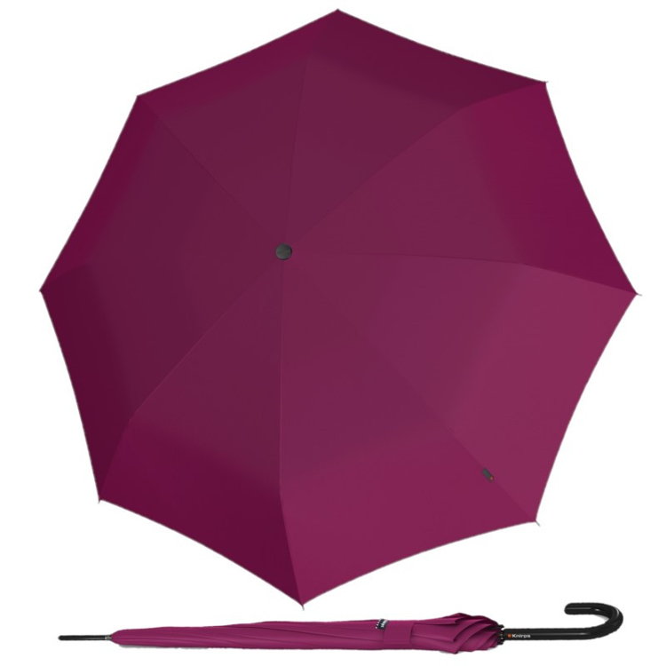 Kép KNIRPS A.760 STICK VIOLET - elegáns csupasz esernyő rózsaszínű