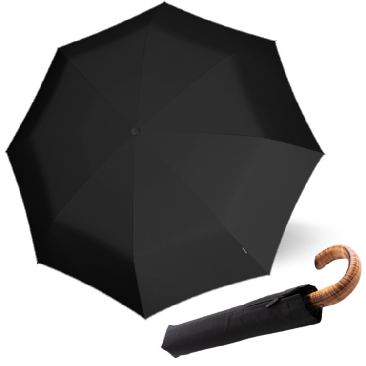 Kép KNIRPS S.570 LARGE BLACK - férfi lövészernyő fekete