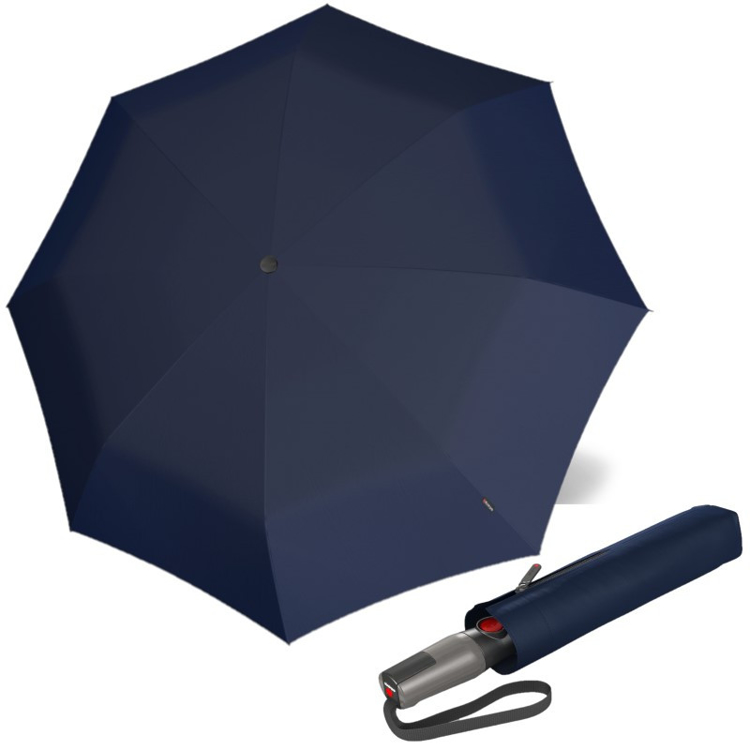 Kép KNIRPS T.400 NAVY - elegáns férfi teljesen automata esernyő