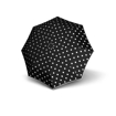Kép KNIRPS T.200 DOT ART BLACK - elegáns női teljesen automata esernyő fekete színben