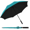 Kép KNIRPS U.900 XXL TURQUOISE WITH BLACK - ultrakönnyű sípcsont esernyő kék színben