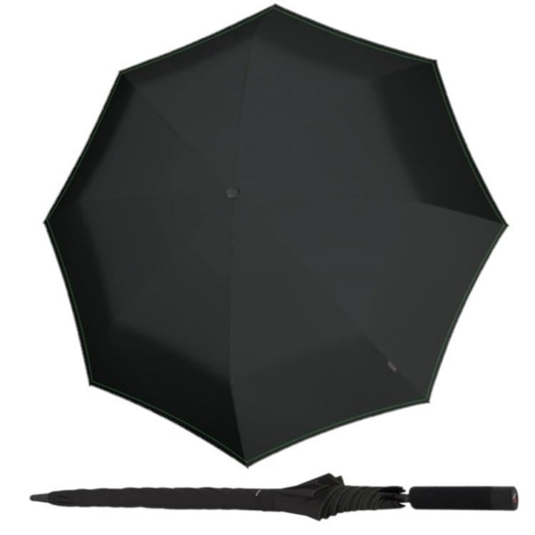 Kép KNIRPS U.900 XXL NEON BLACK - ultrakönnyű sípcsont esernyő fekete