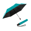 Kép KNIRPS U.200 TURQUOISE WITH BLACK - elegáns női teljesen automata esernyő kék színben