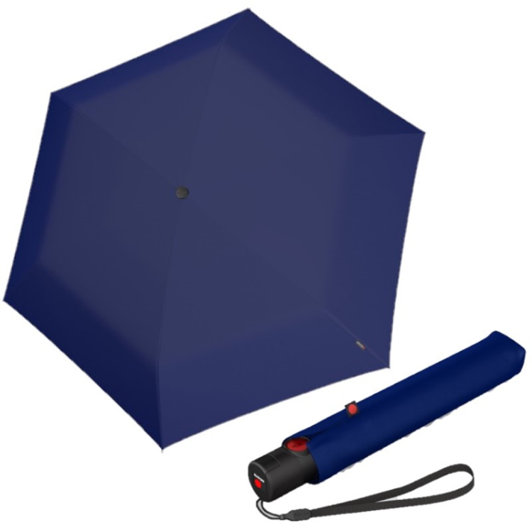 Kép KNIRPS U.200 NAVY - elegáns női teljesen automata esernyő kék