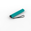 Kép KNIRPS US.050 TURQUOISE WITH BLACK - könnyű női összecsukható lapos esernyő zöld