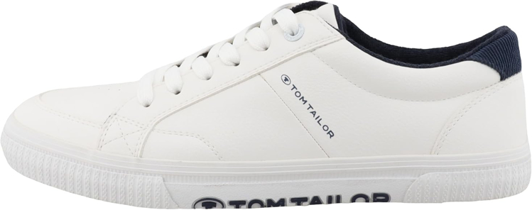 Kép Tom Tailor 7480040006 Férfi tornacipő fehér