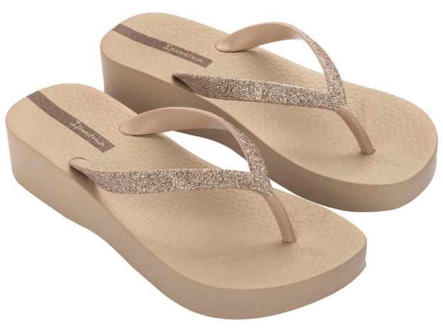 Kép Ipanema Mesh Chic Plat 83386-BD734 női bézs színű szandálok