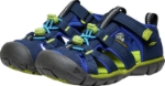 Kép KEEN Seacamp II CNX Gyermek szandál naval academy/chartreuse