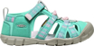 Kép KEEN Seacamp II CNX Ifjúsági gyerek szandál világos aqua/giggle pink