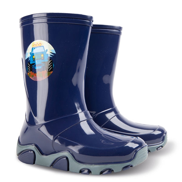 Kép Demar STORMER 0401 D Gyermek csizma sötétkék