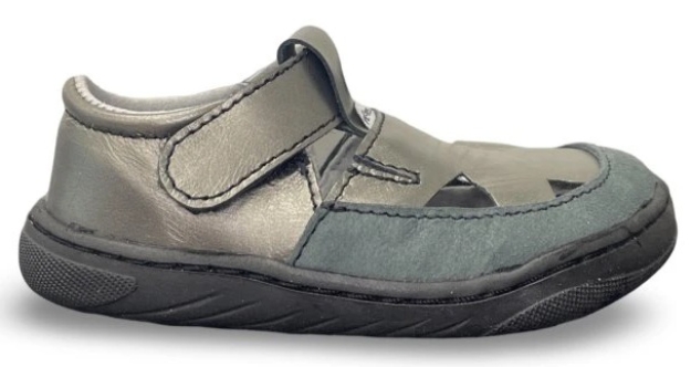 Kép Pegres Barefoot SBF 51 Gyermek szandál antracit színben