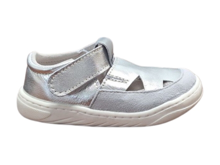 Kép Pegres Barefoot SBF 51 Gyermek szandál ezüst