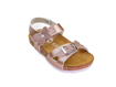 Kép Dětské pantofle rose gold s motýlkem