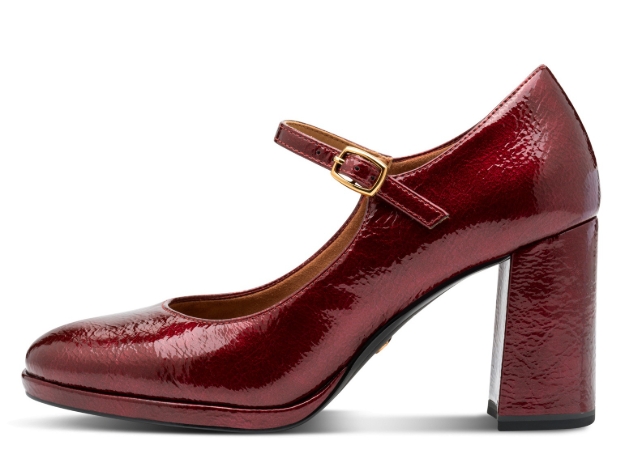 Kép Tamaris 1-22462-45-537 Női bordó színű cipő