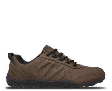 Kép BENNON Mezítlábas bőr fekete/barna