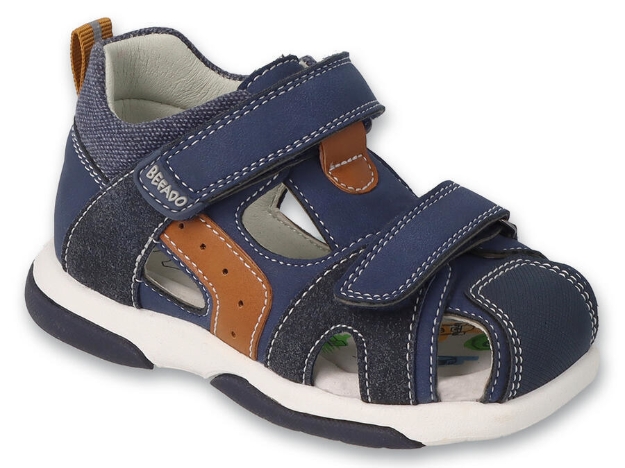 Kép BEFADO 170X085 fiú szandál ROLLER kék