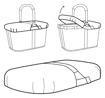 Kép Reisenthel CarryBag Cover Black