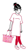 Kép Reisenthel Carrybag XS Kids Abc friends pink 5 L