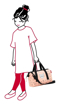 Kép Reisenthel Allrounder XS Kids Cats and dogs rose 5 L
