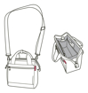 Kép Reisenthel Allrounder Cross Twist Silver 4 L