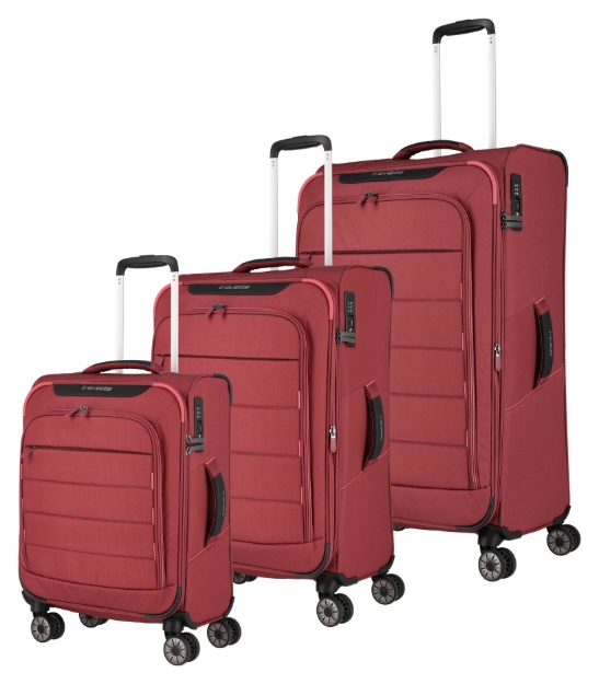 Kép Travelite Skaii 4w S,M,L Piros S: 36 l / M: 62/67 L: 91/98