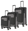 Kép Travelite Viia 4w S,M,L + táska Antracit S: 34 l / M: 70/80 L: 91/103 Táska: 23