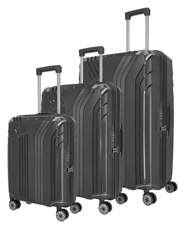 Kép Travelite Elvaa 4w S,M,L Fekete S: 41 l / M: 72/77 L: 102