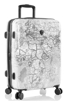 Kép Heys Journey 3G S,M,L Fekete/Fehér térkép S: 49 l / M: 86 L: 127