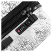 Kép Heys Journey 3G S,M,L Fekete/Fehér térkép S: 49 l / M: 86 L: 127
