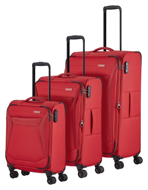 Kép Travelite Chios S,M,L Piros S: 34 l / M: 60-66 L: 90-97