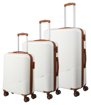 Kép Travelite Bali S,M,L Fehér/Cognac S: 34 l / M: 65 L: 96
