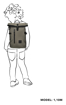 Kép Enrico Benetti Wells 63000 khaki 9 L
