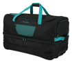 Kép Travelite Basics Kerekes táska L exp Fekete/petrol 98/119