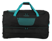 Kép Travelite Basics Kerekes táska L exp Fekete/petrol 98/119