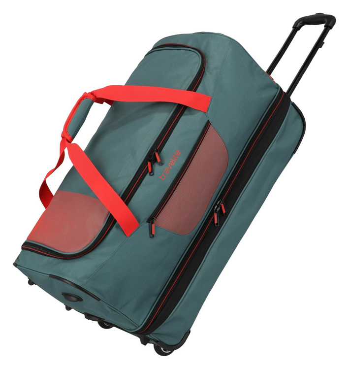 Kép Travelite Basics kerekes zsákbamacska L exp Zöld/narancs 98/119