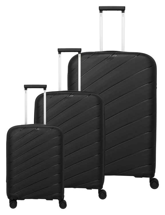 Kép Travelite Burano S,M,L Fekete S: 42 l / M: 67/80 L: 108