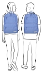 Kép Enrico Benetti Aruba 62156 Jeansblue 20 L